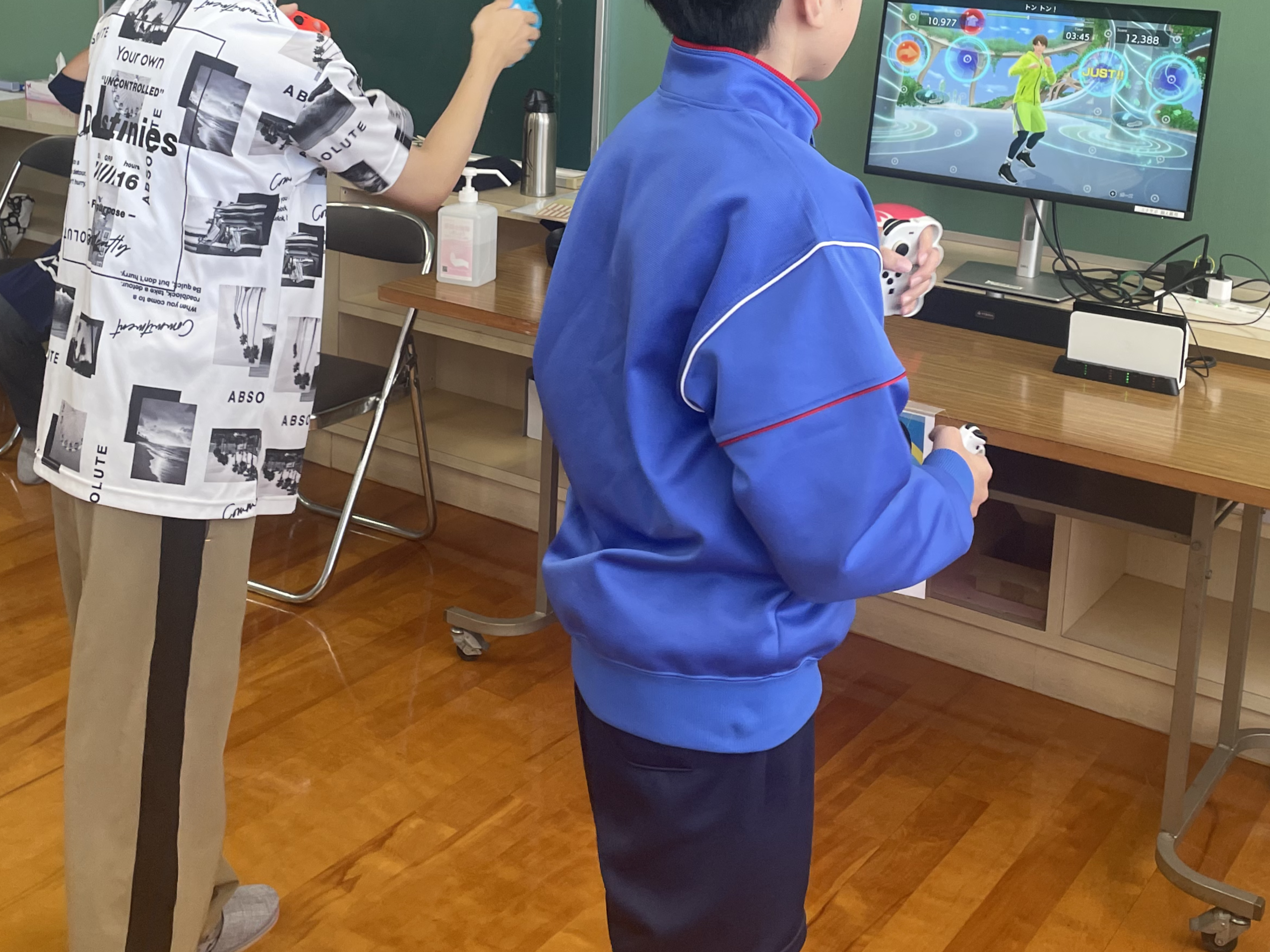 写真３「フィットボクシング３」プレイシーン